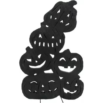 EUROPALMS Silhouette Pumpkins, decoración de Halloween 82cm 83505009