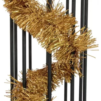 EUROPALMS Metallic Garland, dorado, 12,5 x 270 cm (8350054B)