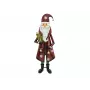 EUROPALMS Figura metálica de Papá Noel roja 150cm 83314903