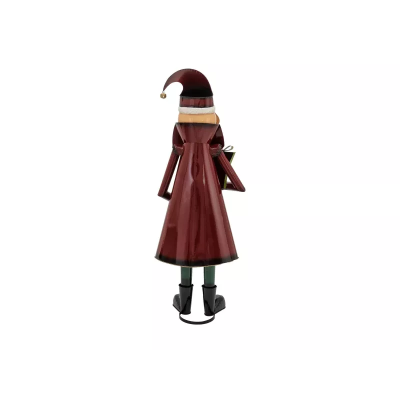 EUROPALMS Figura metálica de Papá Noel roja 150cm 83314903