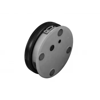 Europalms Plato giratorio eléctrico Ø 15 cm plateado - capacidad de carga hasta 5 kg, 2,4 rpm (50701190)