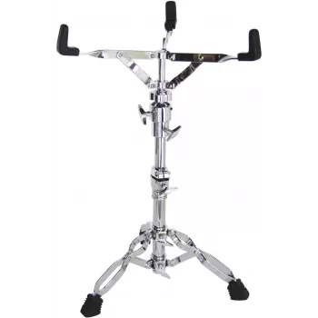 Dimavery SDS-502 Soporte para caja, patas con doble refuerzo, cromado, altura 470-650 mm, compatible con cajas de 10-14