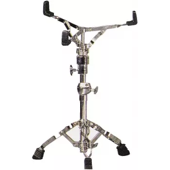 Dimavery SDS-502 Soporte para caja, patas con doble refuerzo, cromado, altura 470-650 mm, compatible con cajas de 10-14