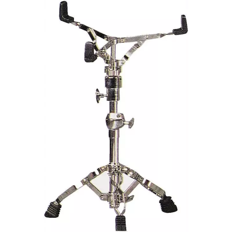 Dimavery SDS-502 Soporte para caja, patas con doble refuerzo, cromado, altura 470-650 mm, compatible con cajas de 10-14