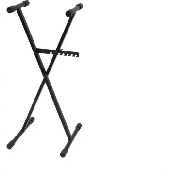 DIMAVERY SL-4 Soporte para teclado con estructura en X de acero negro 26702063