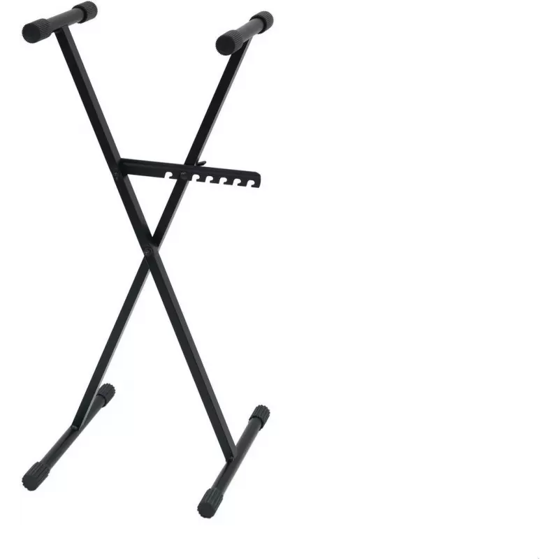 DIMAVERY SL-4 Soporte para teclado con estructura en X de acero negro 26702063