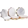 DIMAVERY DTH-106 Pandereta 25 cm media luna negra 26053206
