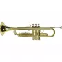 DIMAVERY TP-10 Trompeta en si bemol, lacado dorado 26503100
