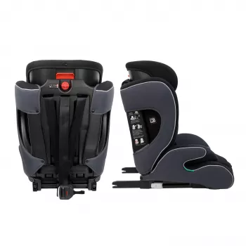 Petex Supreme Plus 1151 Silla infantil para coche ISOFIX negra HDPE ECE R129 i-Size 76-150 cm