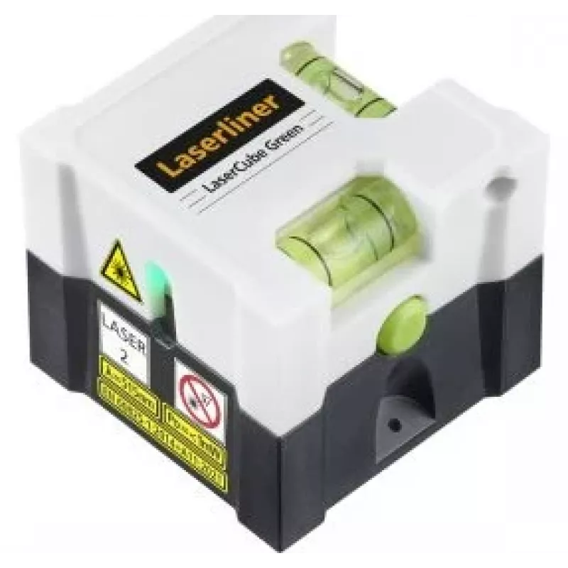 Laserliner LaserCube láser de línea verde, alcance 10 m 081.109E