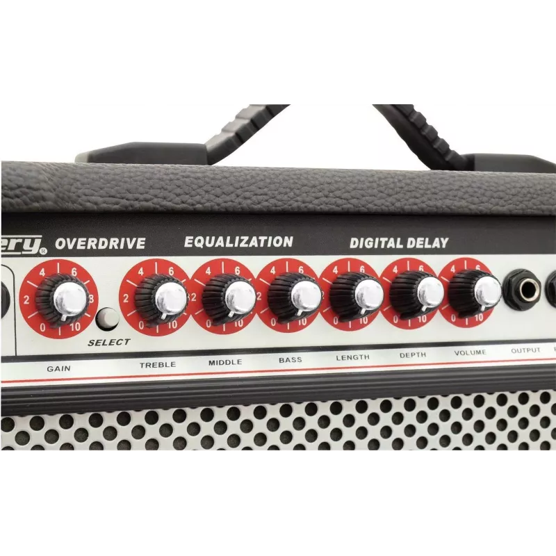 DIMAVERY GA-40R amplificador de guitarra eléctrica 40W 26360140