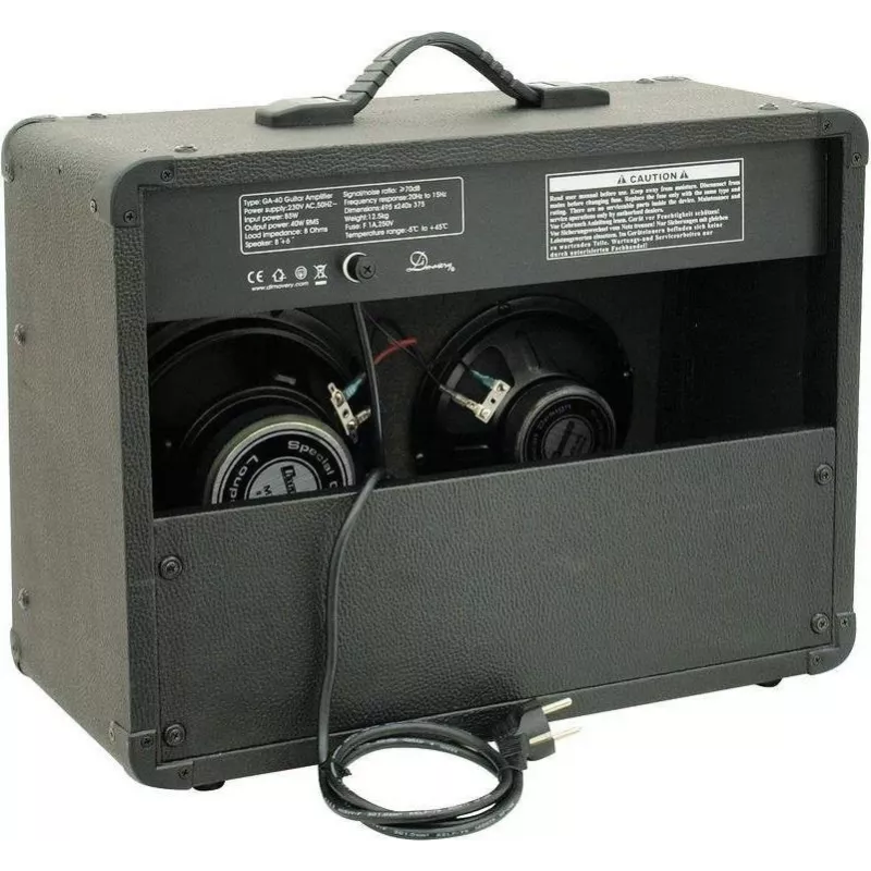 DIMAVERY GA-40R amplificador de guitarra eléctrica 40W 26360140