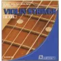Dimavery cuerda D para violín, alma de acero, entorchado de níquel, tensión media, extremo de bola, 4/4