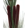 EUROPALMS Hierba artificial con espigas, verde oscuro, 152 cm 82505854