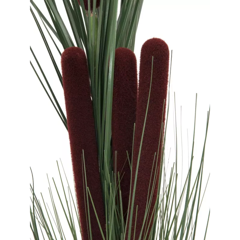 EUROPALMS Hierba artificial con espigas, verde oscuro, 152 cm 82505854