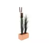 EUROPALMS Hierba artificial con espigas, verde oscuro, 152 cm 82505854