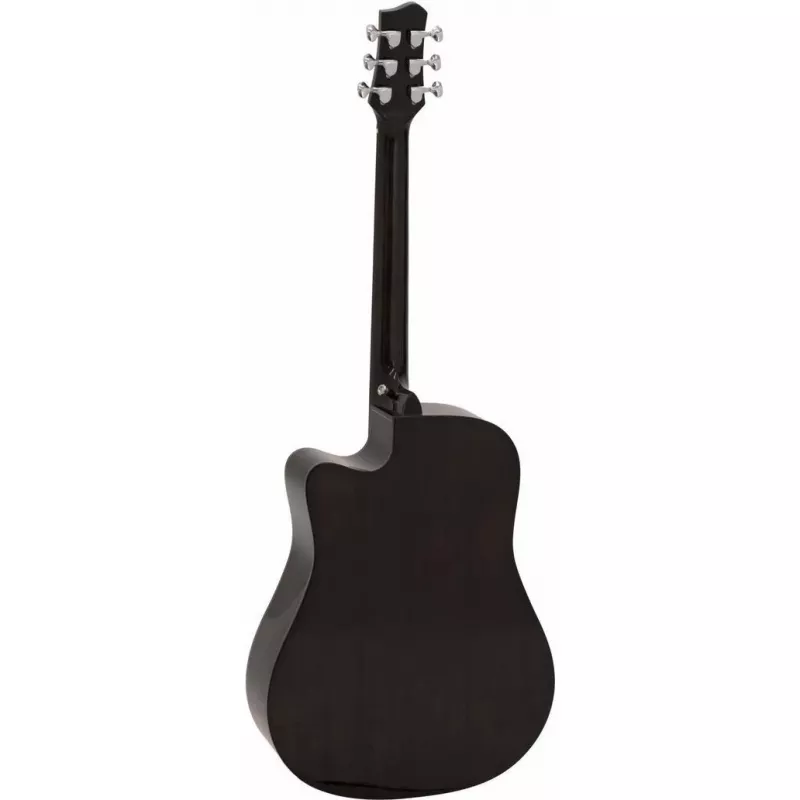 Dimavery STW-90 Guitarra acústica dreadnought, vintage black 26245082