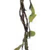 EUROPALMS Guirnalda de mirto de turbera con LED, blanca, 180 cm 83330308