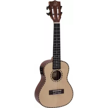DIMAVERY UK-800 Ukelele de concierto, tapa maciza de abeto 26255857
