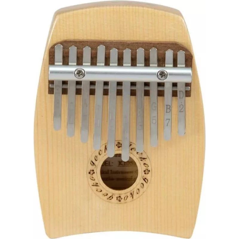 Dimavery KL-1 Kalimba, 10 teclas do mayor, madera de sapeli natural 26051610