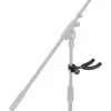 DIMAVERY Soporte de guitarra adaptador para pie de micrófono, negro 26348028