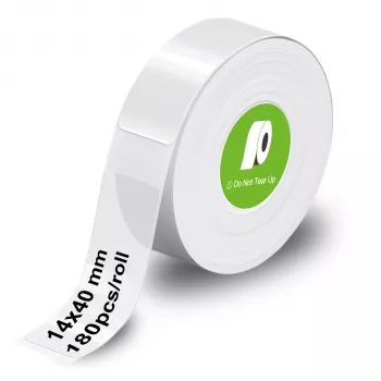 Olympia 6313 rollo de etiquetas transparentes 14 mm x 40 mm (180 etiquetas)