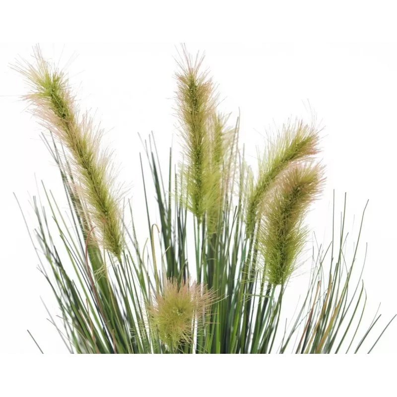 EUROPALMS Hierba de pantano artificial en maceta decorativa, 60 cm 82505862
