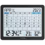 TECHNOLINE WT2600 despertador calendario radiocontrolado, negro