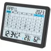 TECHNOLINE WT2600 despertador calendario radiocontrolado, negro