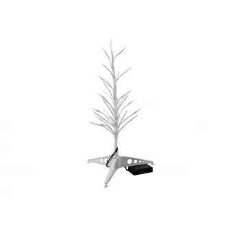 EUROPALMS Árbol de diseño con LEDs blanco cálido 40 cm a pilas (83330330)