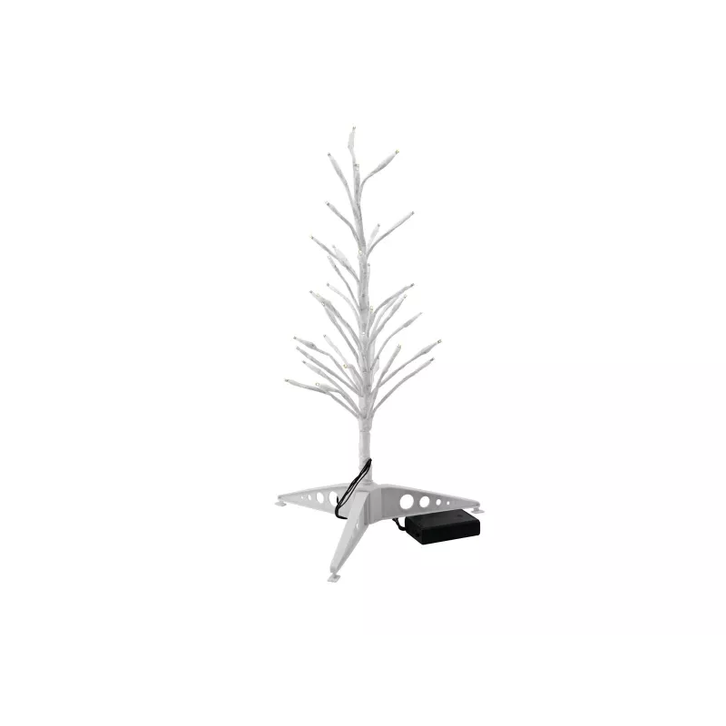 EUROPALMS Árbol de diseño con LEDs blanco cálido 40 cm a pilas (83330330)