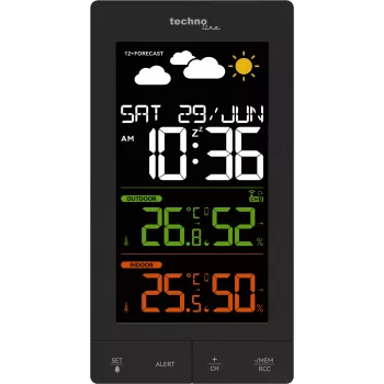 Techno Line WS6458 estación meteorológica inalámbrica con sensor exterior