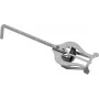 DIMAVERY lira de marcha para trompeta, metal niquelado, fijación por abrazadera, plata 26600540