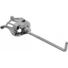 DIMAVERY lira de marcha para trompeta, metal niquelado, fijación por abrazadera, plata 26600540