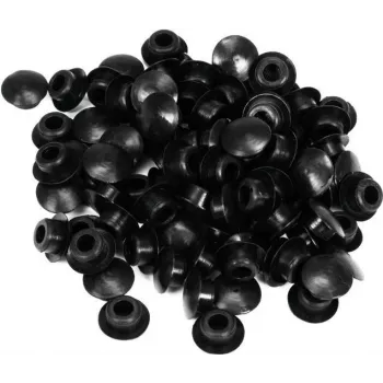 ZUBEHÖR Tapa de silicona 8,5 mm negra, 100 uds. 60112480