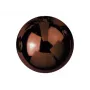 EUROPALMS Bola decorativa 3,5 cm, marrón, brillante, 48 uds. (8350129V)