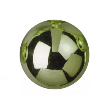 EUROPALMS Bola decorativa 3,5 cm, verde claro, brillante, 48 uds. 8350129X