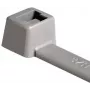 HellermannTyton 116-01818 Brida de poliamida gris, 100 mm x 2,5 mm, haz de 22 mm, pack de 100