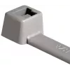 HellermannTyton 116-01818 Brida de poliamida gris, 100 mm x 2,5 mm, haz de 22 mm, pack de 100