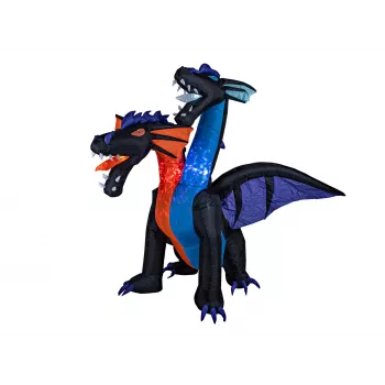 EUROPALMS Figura de dragón inflable de Halloween, 208 cm 83316157