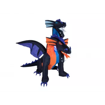 EUROPALMS Figura de dragón inflable de Halloween, 208 cm 83316157