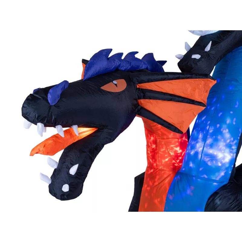 EUROPALMS Figura de dragón inflable de Halloween, 208 cm 83316157