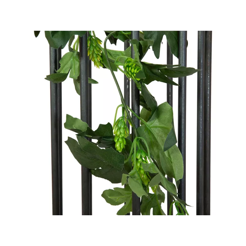EUROPALMS Guirnalda artificial de lúpulo, 170 cm, verde con conos marrones 82501869