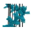 EUROPALMS Guirnalda artificial de abeto turquesa 270 cm 83500413