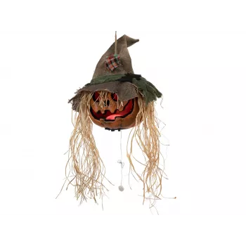 EUROPALMS Halloween Cabeza de calabaza maldita, 70 cm (83316171)