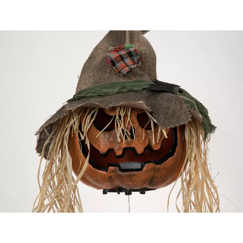 EUROPALMS Halloween Cabeza de calabaza maldita, 70 cm (83316171)