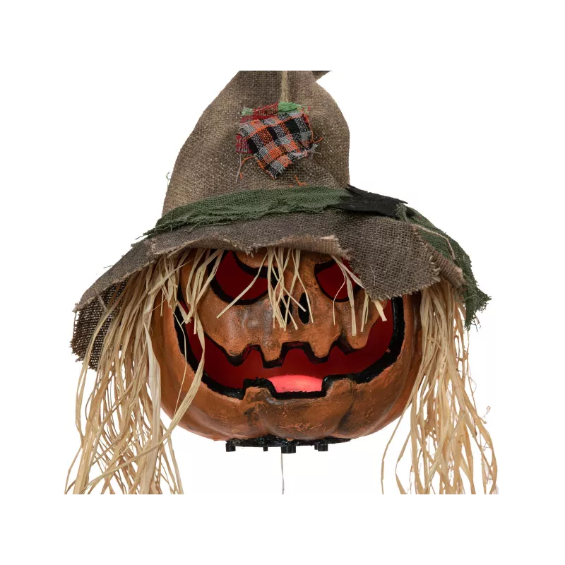 EUROPALMS Halloween Cabeza de calabaza maldita, 70 cm (83316171)