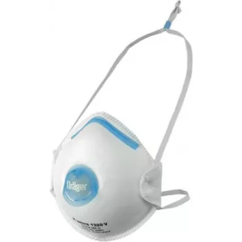 Dräger X-plore 1330 FFP3 V NRD Mascarilla de protección respiratoria antipartículas con válvula (pack de 5) (3951217)
