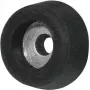 ACCESSORY Pie pequeño de goma con anillo de acero (3000130A) - Pie pequeño de goma con anillo de acero, negro