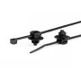 HellermannTyton T30LRFT6 Brida negra de poliamida, 260 mm x 3,3 mm, pack de 500 150-77932